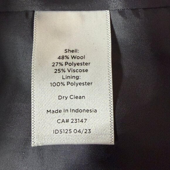 Talbots Women’s Plus Shetland Officer Apple Plaid Wool Blend Winter Size 16 - Picture 11 of 12